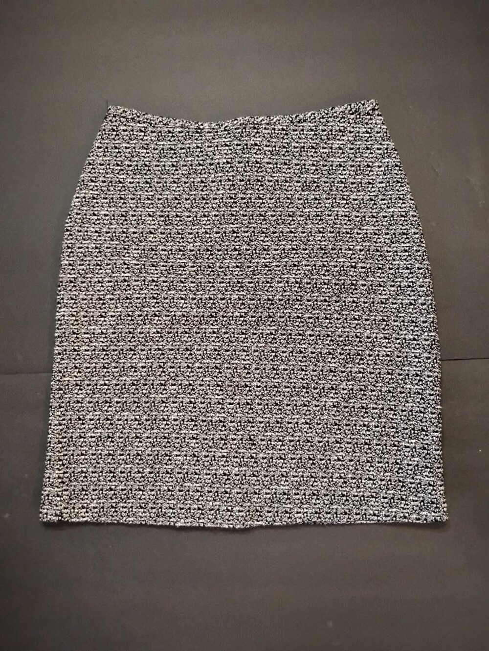 Vintage Y2K My Michelle Black & White Tweed Mini Skirt - Size